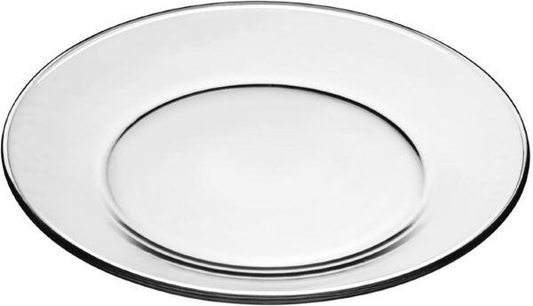 Dinner Plate, 10-1/2-Inch, Box of 12, Clear - Image 2