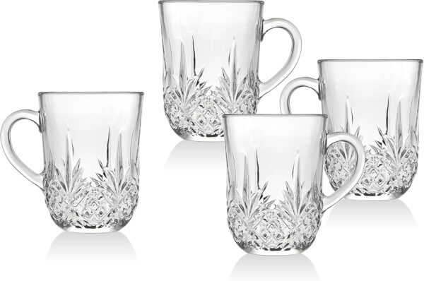 Dinnerware Set - Includes Dinner Plates, Dessert Plates, Bowls and Mugs - Set of 16 - Image 2
